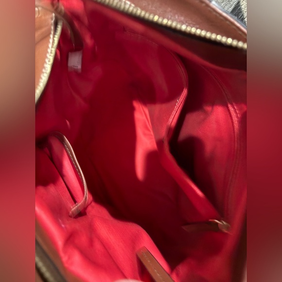 Dooney and Bourke Vintage Signature Canvas Tote - Picture 16 of 17